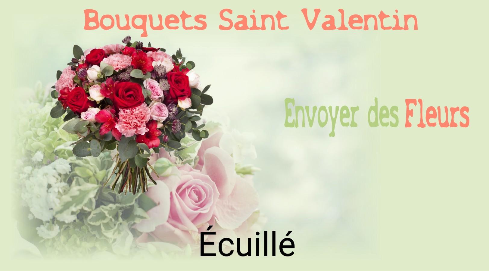Roses de Saint-Valentin livrées à Écuillé